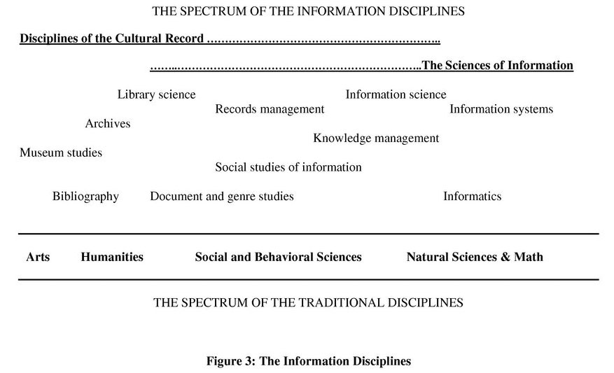 the information disciplines