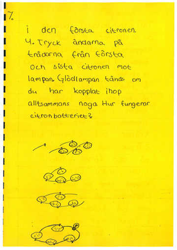 Figure 7: A page from a booklet on fruits and beverages