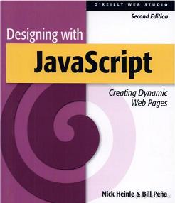 Book cover of Designing with JavaScript
