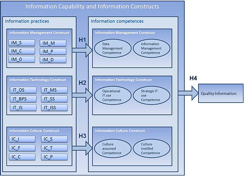Figure1:  Information capability model